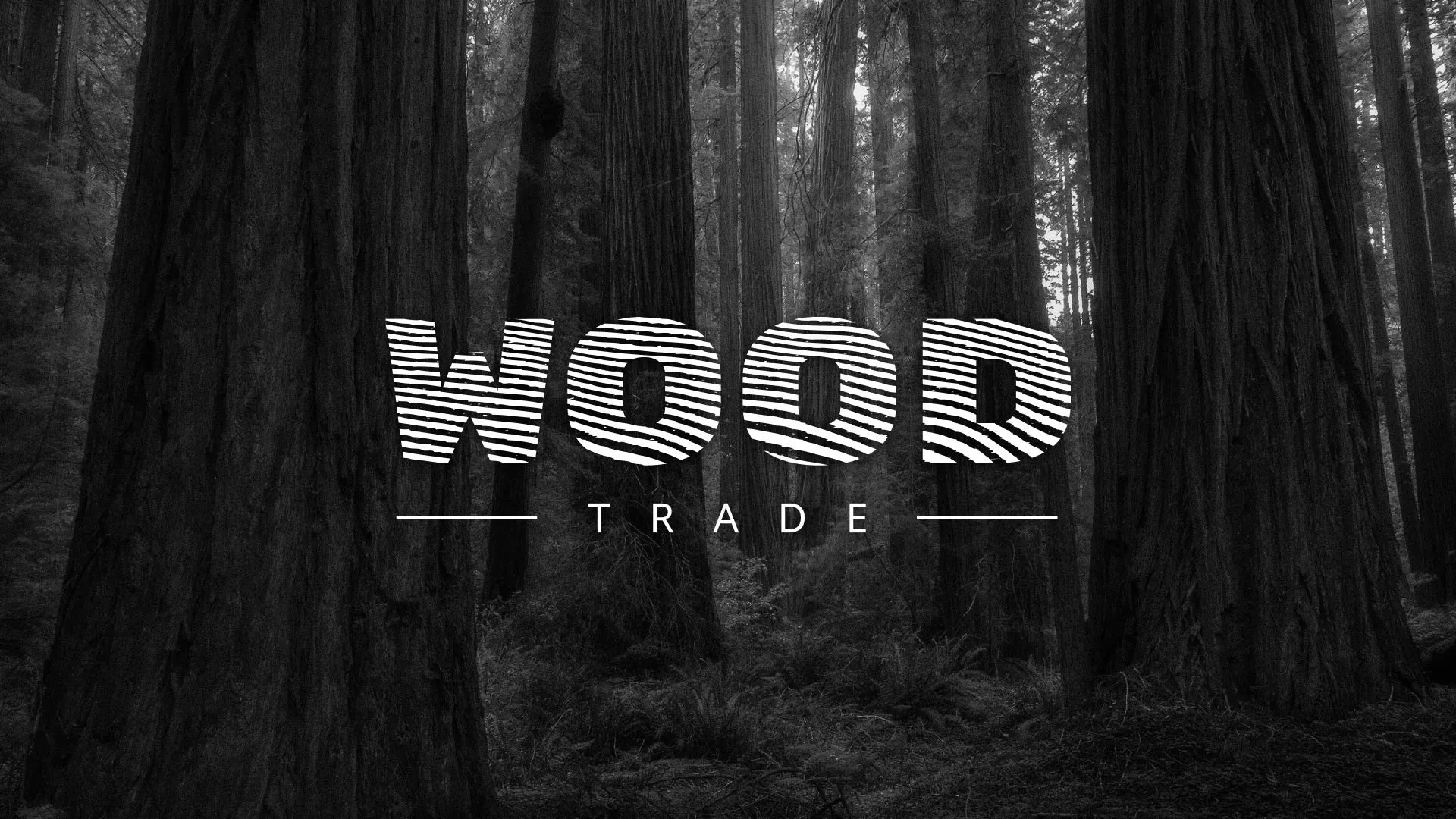 Разработка логотипа для компании «Wood Trade» в Щучье